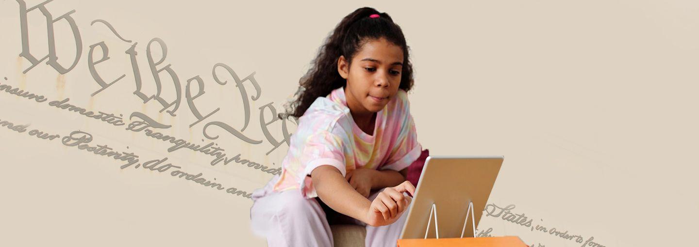 After the Capitol Siege: The Need for Civics Education Image - girl doing schoolwork