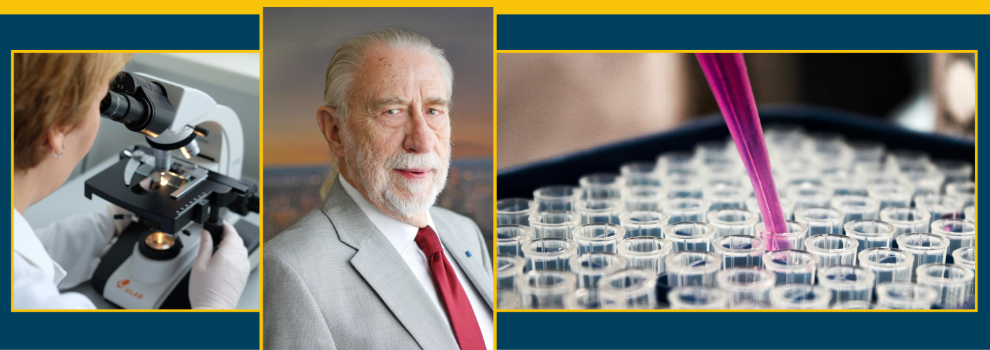 The 15th Annual Lundberg Institute Lecture: Cancer Commons Image - George Lundgren and images from medical research