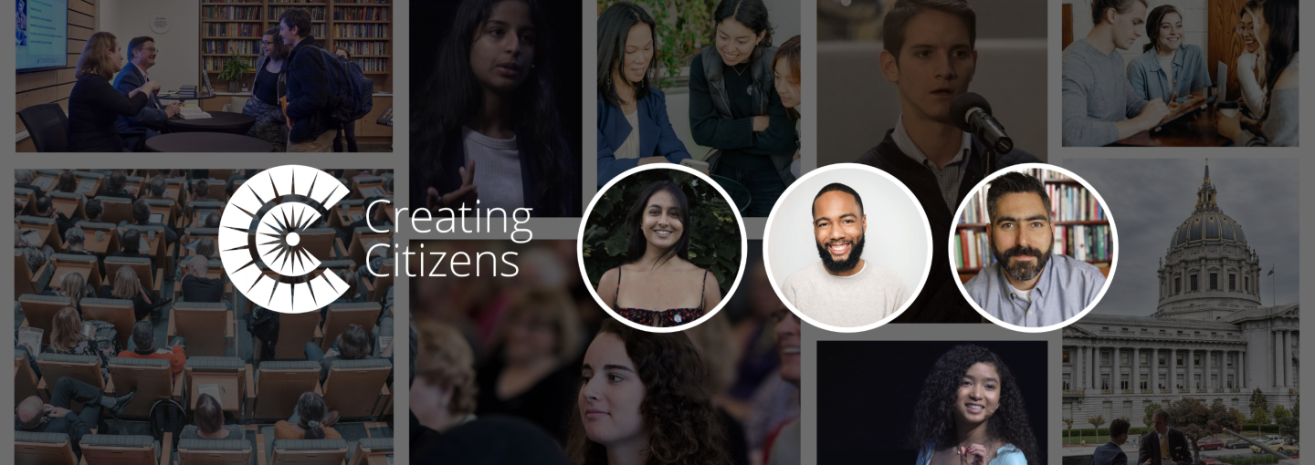 Not Too Young: Civil Dialogue Creatives Image - speaker photos